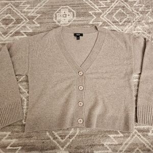 Aqua Cashmere Cardian